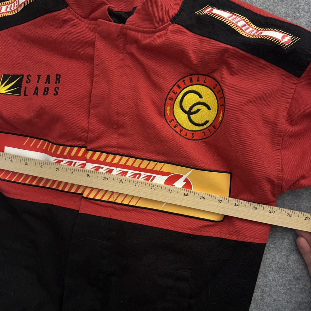 DC Comics The Flash Racing Jacket Sz. Small - Picture 9 of 12